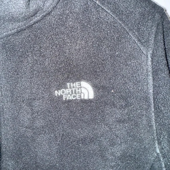 The North Face Black Fleece Zip Up Sweater - Picture 2 of 4